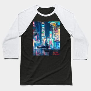 Scifi city Baseball T-Shirt